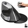 Delton S22 Wireless Ergonomic Vertical Optical Mouse, Gray/Black (DMERGS22-WB)~#|#~944E7227-1A55-4F3B-9A9546B078614C42_sc7
