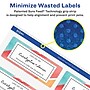 Avery Laser/Inkjet Rectangle Removable Labels, 2" x 3.5", White, 200 Labels/Pack (94238)~#|#~944EA296-61BC-4651-8BFEBFEBE5DAF54A_sc7