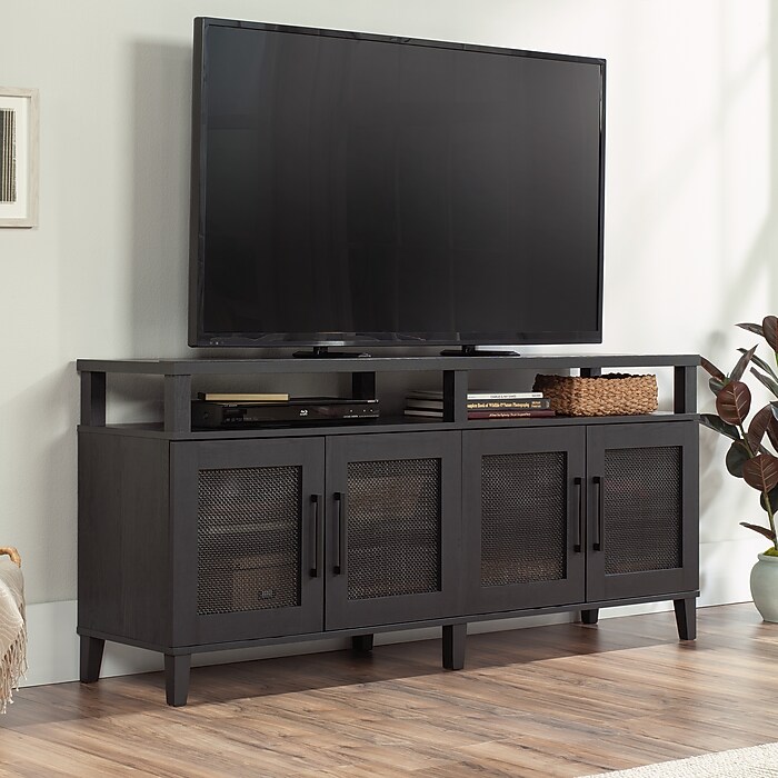 Sauder Tiffin Line Credenza TV Stand, Screens up to 65