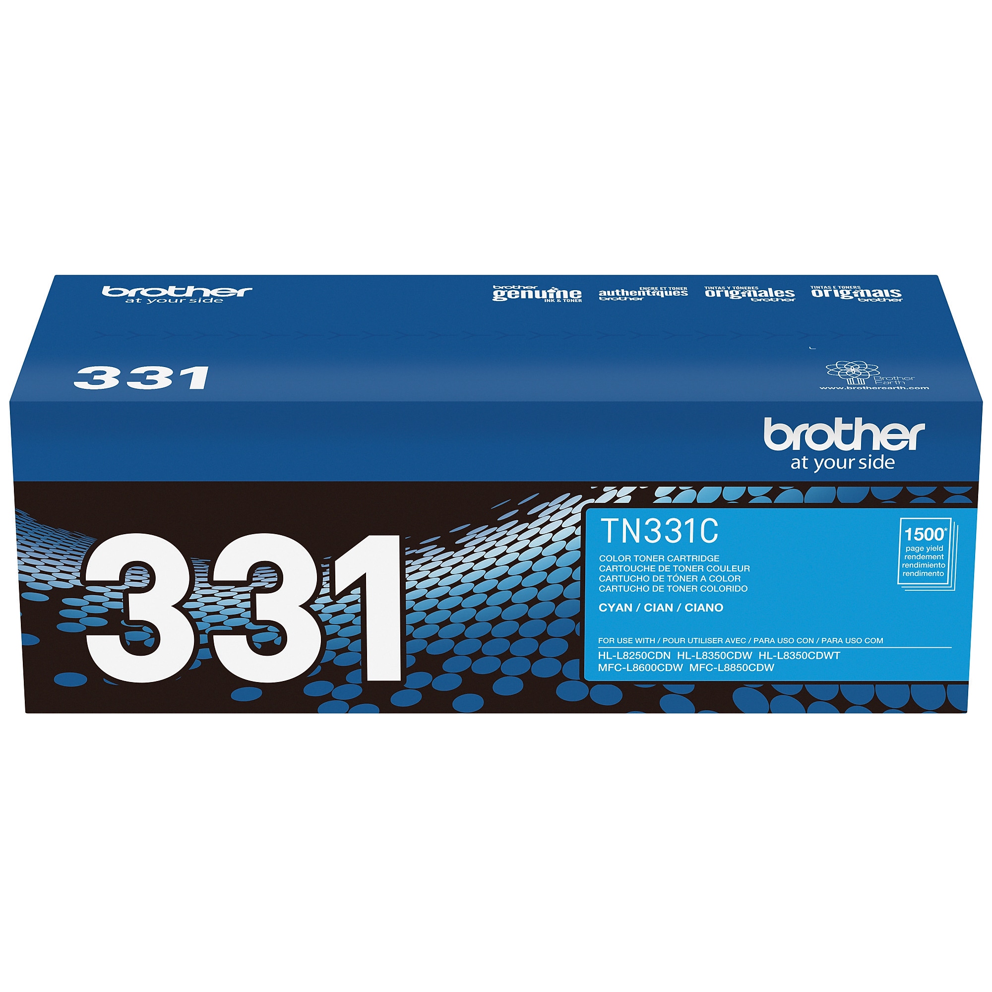 Brother TN-331 Cyan Standard Yield Toner Cartridge   (TN331C) Sansujyuku sansujyuku.com