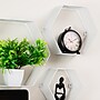 Mind Reader Metal Honeycomb Hexagon Floating Shelves, White, 3/Set (WALL3PC-WHT)~#|#~9451B16F-5C8F-431B-8505EF8795693B6A_sc7