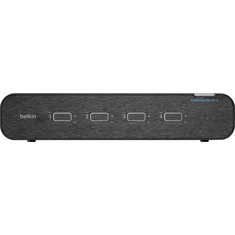 Belkin Universal 2nd Gen F1DN204KVM-UN-4 USB DisplayPort HDMI 4-Port KVM Switch image 1