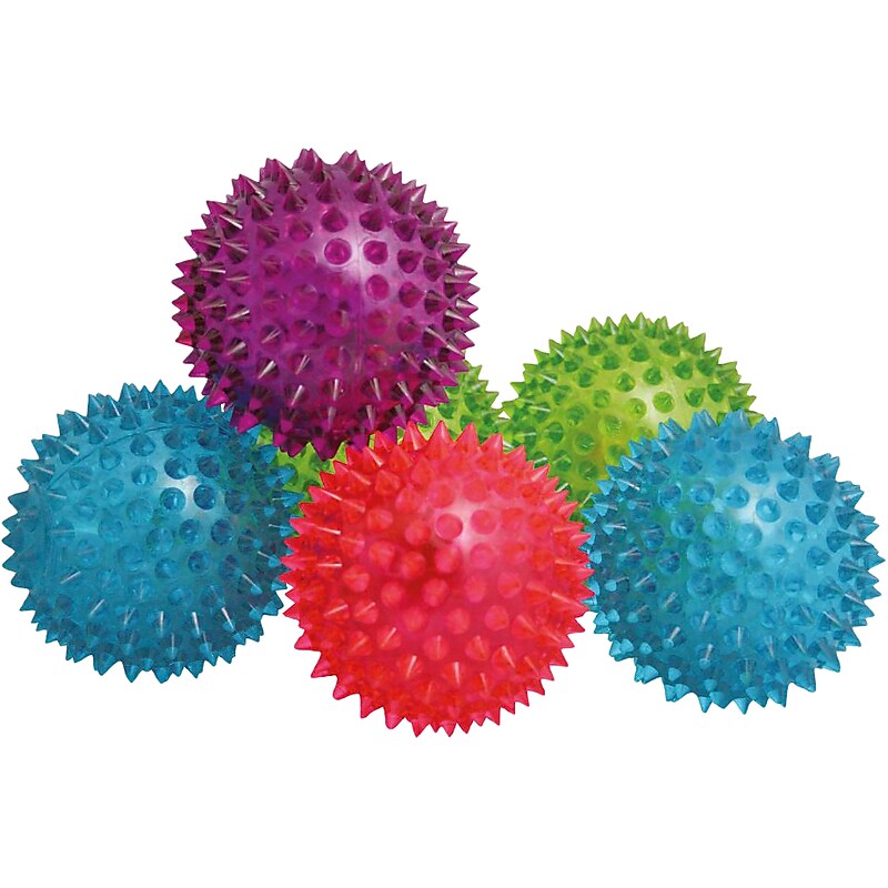 Keycraft Flashing Spiky Air Ball, Assorted Colors (GL134) image 1