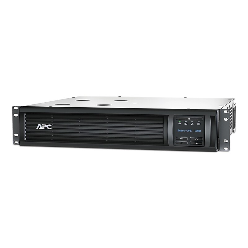 APC Smart-UPS 1000VA 2U Rackmount UPS, 4-Outlet, Black (SMT1000RMI2UC) image 1