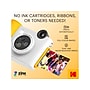 Kodak Smile+ 5 Megapixels Digital Instant Print Camera, White/Yellow (RODSMPCAMW)~#|#~94681B4C-6DA2-4496-BE4910C3E7C0D632_sc7