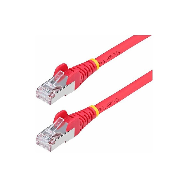 StarTech 6 ft. CAT-6a Ethernet Cable, 27AWG, Red (NLRD-6F-CAT-6a-PATCH) image 1