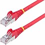 StarTech 6 ft. CAT-6a Ethernet Cable, 27AWG, Red (NLRD-6F-CAT-6a-PATCH)~#|#~946B27ED-4C1C-4CAE-9C57C0031285EA03_sc7