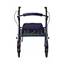 Medline Basic Steel Folding Rollator, Universal, Navy (MDS868SKNM) ~#|#~946EA4D1-05D3-4DA5-BB81328D8363AEA6_sc7