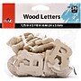 Plaid Letters, 1.75", Tan, 36/Pack, 6 Packs/Bundle (PDE4296-6)~#|#~946F41AA-9059-496D-A650C641D8AF60BA_sc7