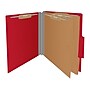 Medical Arts Press Pressboard Classification Folder, 2-Dividers, 2" Expansion, Letter Size, Deep Red, 10/Box ~#|#~94706B54-99A3-403D-B0AD462EAB82490B_sc7