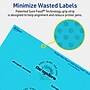 Avery Printable Rectangle Multipurpose Labels, 2" x 6", Bright Blue, 320/Box (94242)~#|#~94708CDF-58A4-4470-9FAE089528A6A39F_sc7