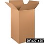 20" x 20" x 36" Shipping Boxes, 32 ECT, Kraft, 20/Bundle (BS202036)~#|#~94716BFD-2A83-4480-A524938CCE7E92A5_sc7