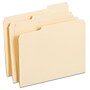 Staples 30% Recycled Reinforced File Folders,1/3-Cut Tab, Letter Size, Manila, 250/Box (ST502677/502677)~#|#~94752519-CA42-4864-8E37845A45EA12D3_sc7