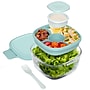 bentgo All-in-One Salad Container, 5-Compartment, Coastal Seaglass, 61 oz. (BGLASSAL-COS)~#|#~9478B5AE-AC9E-4C1D-966C2D89FF2323E6_sc7