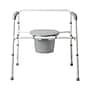 Guardian Bariatric Commode, Fixed Arms, Back Bar, Steel Frame, 650-lb. Capacity (G1-201LBX1)~#|#~947F484A-5058-44A3-BAB2C6DC1B634525_sc7