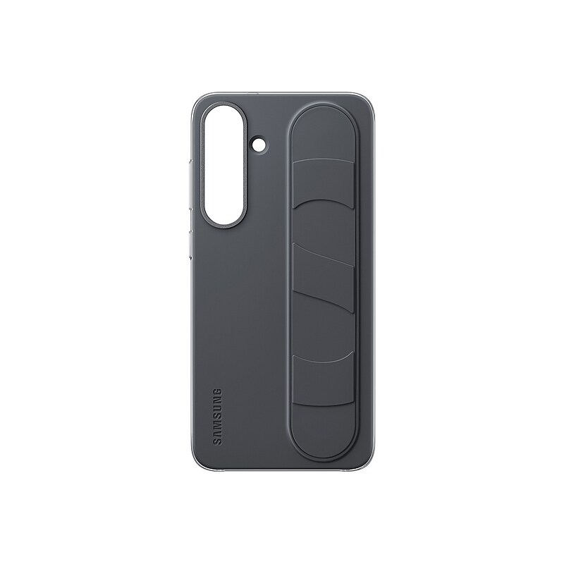 Samsung Standing Grip Phone Case for Galaxy S25+, Shock Absorbing, Black (EF-GS936CBEGUS) image 1