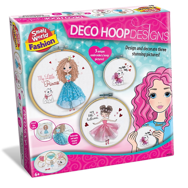 Small World Toys Embroidery Hoop Pictures Kit (SWT9721182) image 1
