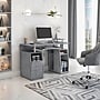 Techni Mobili Complete Computer Workstation Desk With Storage, Gray (RTA-8211-GRY)~#|#~94818D87-0047-447B-87061C0B23F408CA_sc7