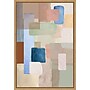 Amanti Art Kaleidoscope 1 by Sally Ann Moss Framed Canvas Wall Art Print, 16"W x 23"H (A42678841863)~#|#~948CD20D-2AAD-46A1-8E51505FAAC430EA_sc7