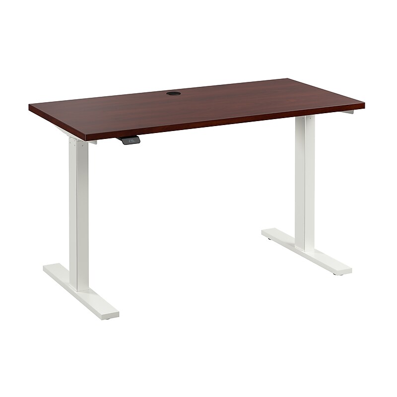 Bush Business Furniture Move 60 Series 48"W Electric Adjustable Standing Desk, Hansen Cherry (M6S4824HCWK) image 1
