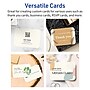 Avery Business Cards, 2-1/2" x 3-1/2", Matte Ivory, 150/Pack (95328)~#|#~9490CAAB-7C56-418F-96317431FB2F7821_sc7