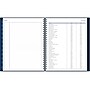 2025 Blue Sky 7" x 9" Weekly & Monthly Appointment Book, Plastic Cover, Navy (150847)~#|#~9492B5E6-407A-4D50-A2F18450E513FF3A_sc7