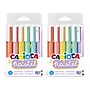 CARIOCA Pastel Highlighter with Grip, Chisel Tip, Assorted Colors, 6/Pack, 2/Bundle (CRA43033-2)~#|#~949EE39B-C5DE-491F-8C59093B844987FA_sc7