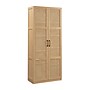 Sauder Select 71"H Storage Cabinet with 7 Shelves, Harmony Ash (443649)~#|#~94A2EF16-2577-4601-870911BF14FD9E07_sc7