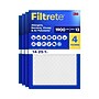 Filtrete High Performance 14" x 25" x 1" Pleated Air Filter, MERV 13, 4/Carton (UA04-4CA)~#|#~94A7D8C3-027F-40EA-89D4AA712D138DF2_sc7