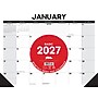 2027 Willow Creek Basic 22" x 17" Monthly Desk Pad Calendar, Assorted Colors (66560)~#|#~94A979F7-EF25-4CB1-B789C42C9BCF4FE7_sc7