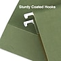 Staples Heavy Duty Box-Bottom Hanging File Folders, 2" Expansion, 1/5-Cut Tab, Letter Size, Green, 25/Box (ST117515)~#|#~94AB0796-CFAA-458A-99571DC135F96C63_sc7