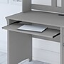 Bush Furniture Salinas Mission Desk with Hutch, Lateral File Cabinet and 5 Shelf Bookcase, Cape Cod Gray (SAL002CG)~#|#~94ACBDA9-6F80-4263-9C4723C8925E6CD9_sc7