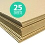 Flipside E-Flute Poster Board, 40" x 32", Corrugated, Brown, 25/Carton (32404-25)~#|#~94ACEDBB-92F6-48B8-A916B67C0D2482B2_sc7