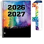 2026-2027 Global Printed Products 8.5" x 11" Academic Weekly & Monthly Student Planner, Paperboard Cover, Rainbow Silhouette~#|#~94B28D32-9C69-41EE-A16D6918FD0CB2CA_sc7