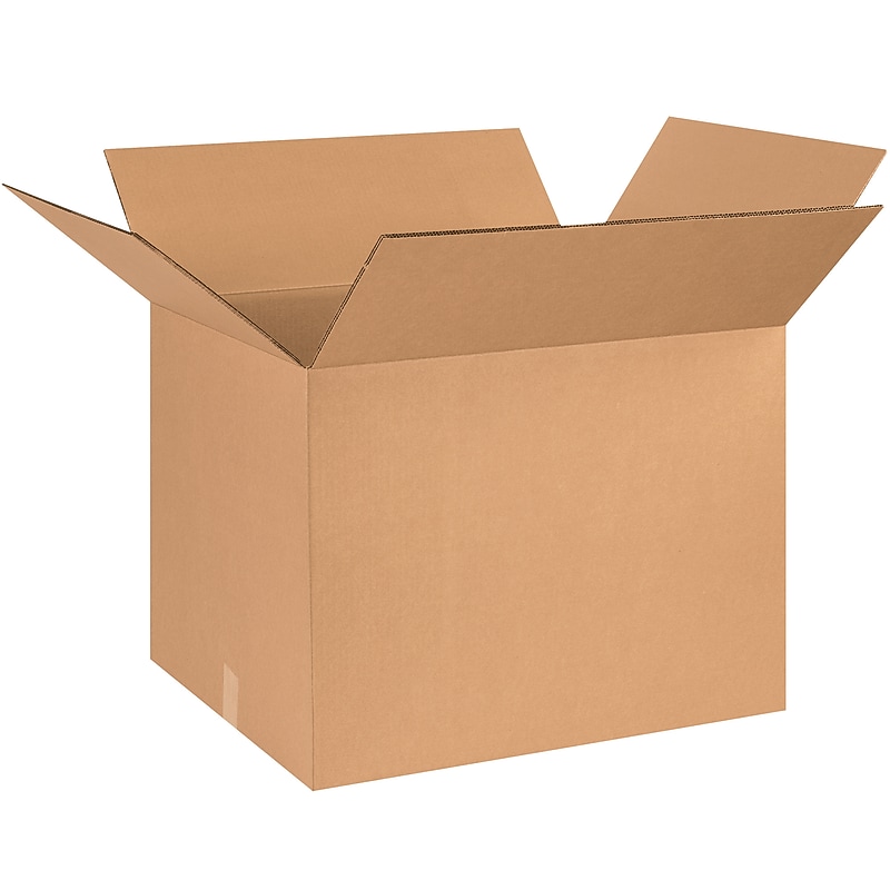 26" x 20" x 20" Heavy Duty Shipping Boxes, 10/Bundle (HD262020DW) image 1