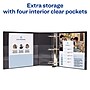Avery Heavy Duty 4" 3-Ring View Binders, D-Ring, Black (79-604)~#|#~94B4FC5A-F833-4826-B3C6FD3C5BCE828E_sc7