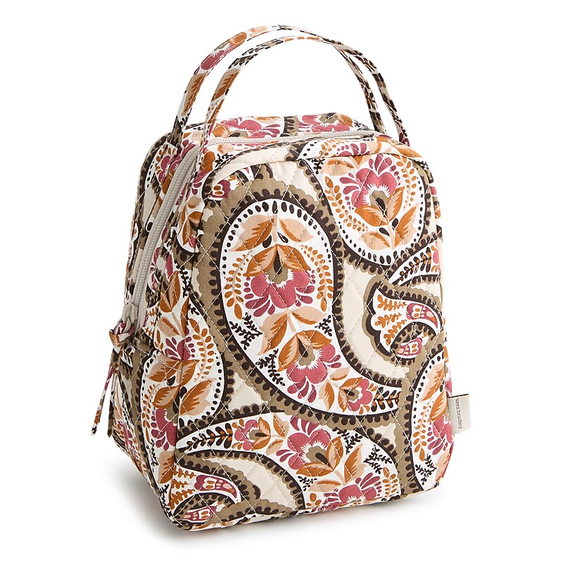Vera Bradley Insulated Lunch Bag, Blooming Paisley (50508-22531) image 1