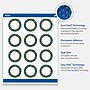Avery Circle Multipurpose Labels, 2" Dia., White, 120/Pack (19479370494)~#|#~94BA2B51-C714-4766-BB97D08499C2300A_sc7