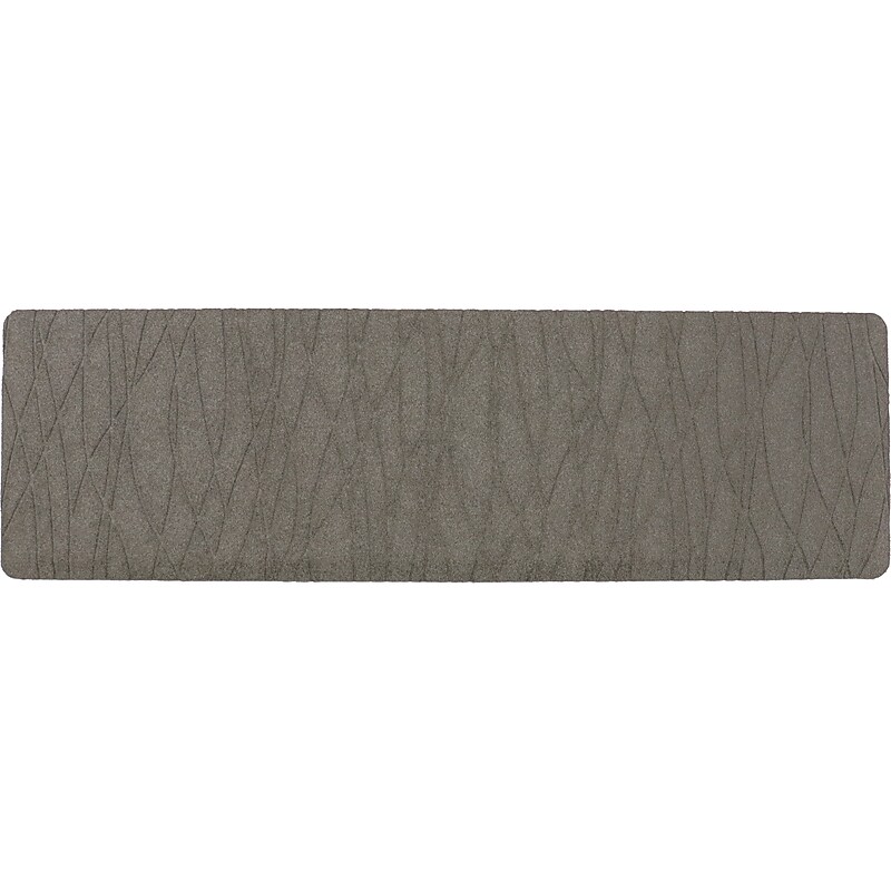 M + A Matting TuffComfort Anti-Fatigue Commercial Standing Desk Floor Mat, 6' x 2', Granite (5230202272107) image 1
