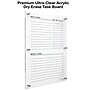 Excello Brands Acrylic Dry-Erase Planning Board, 20" x 30", Black Print (ACRYLBRD-TSK20X30-BLK)~#|#~94BD83E0-6385-443E-A35BDAC18C7995C8_sc7