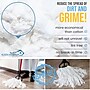 BISON LIFE Kleen Handler String Non-Woven Disposable Wet Mop Head, White, 24/Pack (BP-ES-NWSM-W-12-A)~#|#~94C0D8F7-5C89-47FF-9B959F11FFC4907D_sc7