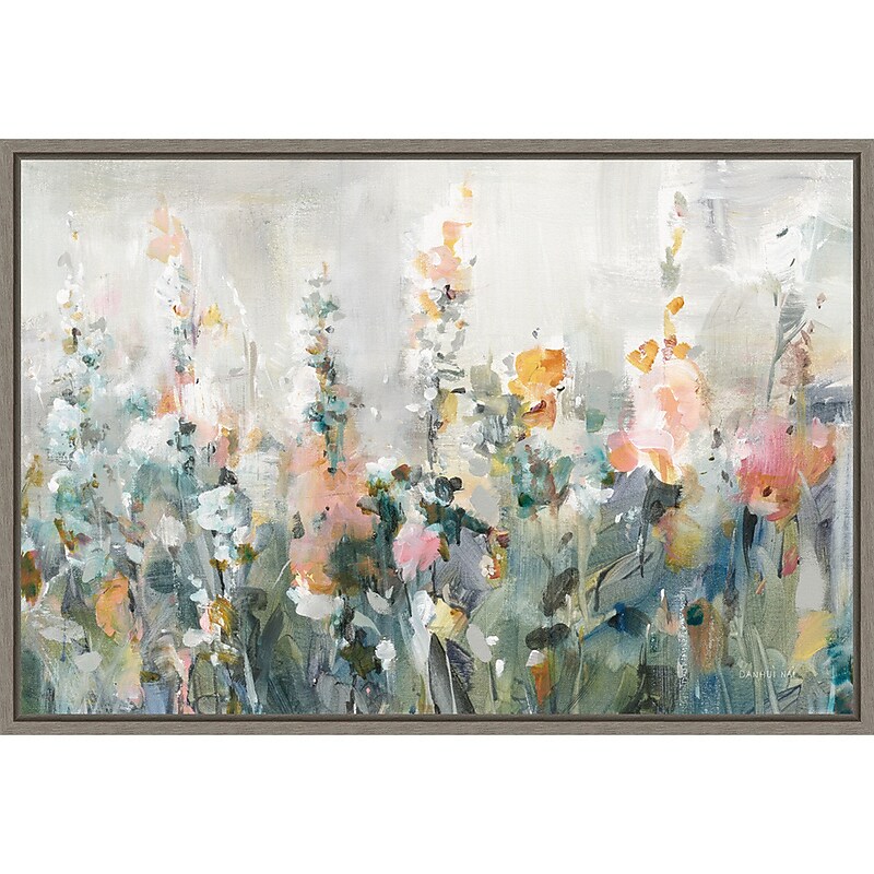 Amanti Art Rustic Garden by Danhui Nai Framed Canvas Wall Art Print, 33" x 23" (A42677470003) image 1