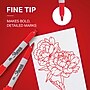 Sharpie Permanent Marker, Fine Point, Red (30052)~#|#~94C23FFF-8133-4B5A-BB15AE440C92C2DB_sc7