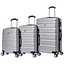 TUCCI GIROVITA  3-Piece Hardside Luggage Set with Spinner Wheels, Silver Geometric (T0806-03PC-SLV)~#|#~94C29211-EB9C-48EB-91C40D31ABBD05A3_sc7