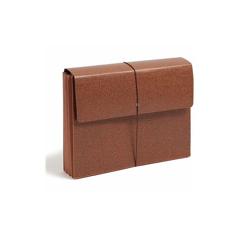 Smead Classic File Pocket, 3 1/2" Expansion, Letter Size, Redrope (71353) image 1