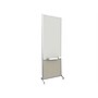 Versare ShieldWrite Level 3 Double Sided Magnetic Painted Steel Mobile Whiteboard, 2' x 6', Sand (1100013)~#|#~94C43CCB-CFC0-4ECD-87450FD9A984D37F_sc7