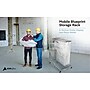AdirOffice Steel Vertical File Blueprint Rolling Storage Stand, Grey (613-KIT1)~#|#~94C81FC9-2CEF-41C7-A30B519C64211AB1_sc7