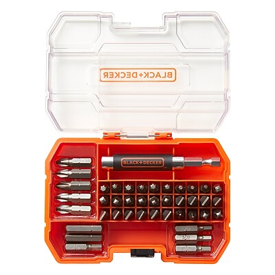 BLACK+DECKER Bohrer- Und Bit-Set – 130 Teile, Mit Aufbewahrungskoffer