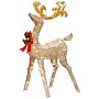 National Tree Company 48" Reindeer Decoration with White LED Lights (DF-070020U)~#|#~94CE3502-6B38-4A91-A807A51D9BEA848E_sc7