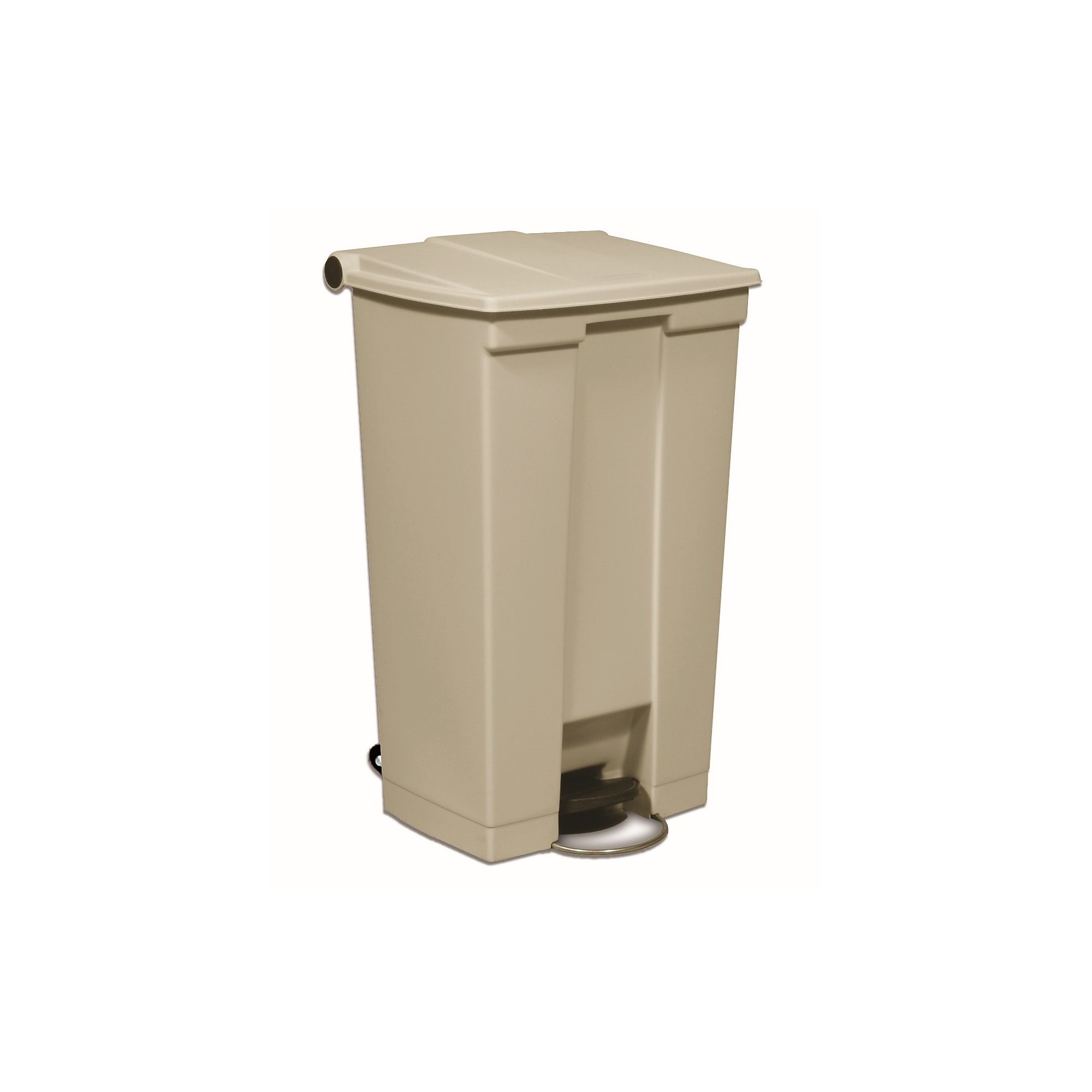 Rubbermaid Fire-Safe Step-On Trash Can, 23 Gallons, Beige (FG614600BEIG) Sansujyuku sansujyuku.com